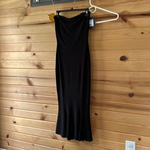 Norma Kamala Strapless Fishtail Dress to Midcalf size S/36